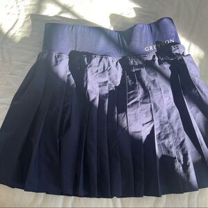 Navy Greyson Golf Skirt, Size M